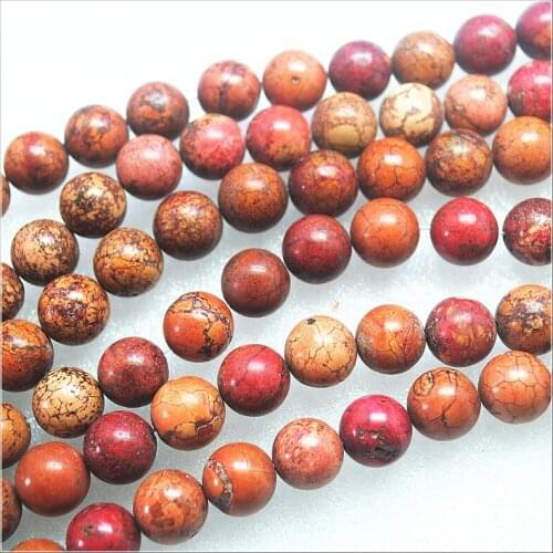 32pcs natural red jasper stone round shape size 12mm for women bracelets making loose beads diy beads findings top selling beads