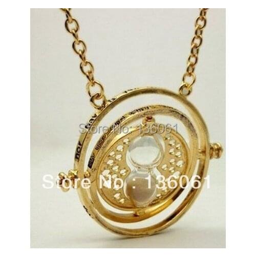 Vintage Gold Time Converter Necklace Pendant Collar Choker Necklace Gifts Accessories For Women Dress DIY Findings 8PCS Z3036