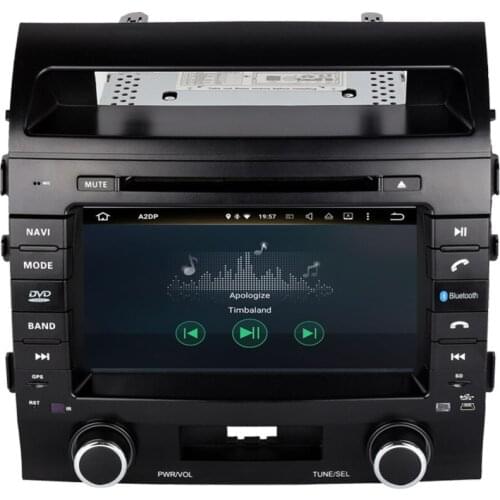 Android 8.0 Octa Core 4GB RAM Car Radio Stereo For Toyota Land Cruiser Lc200 2004-2015 GPS Navigation DVD Multimedia Player