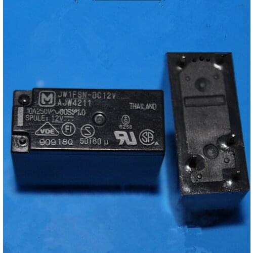 Free shipping relay JW1FSN-DC5V JW1FSN-DC12V JW1FSN-DC24V JW1FSN-5V JW1FSN-12V JW1FSN-24V 10A 5pins 2PCS/LOT original relay
