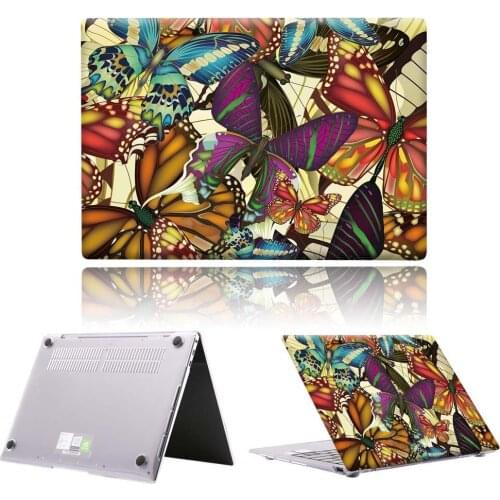 All Sorted Butterfly PVC Laptop Case For Huawei MateBook 13/13 AMD Ryzen/14/D14/D15/X 2020/X Pro/Pro 16.1/Honor MagicBook 14/15