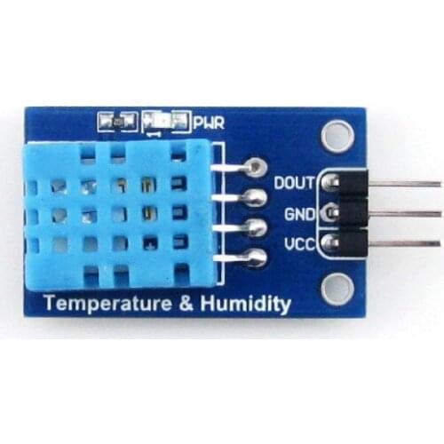 Waveshare DHT11 Temperature Humidity Sensor 20-95% RH Sensitivity DC 3.3-5V for Raspberry Pi