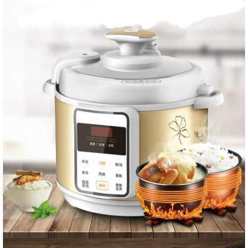 Electric Pressure Cookers pressure cooker intelligent household dual - bladder 5L rice electric cooker.NEW