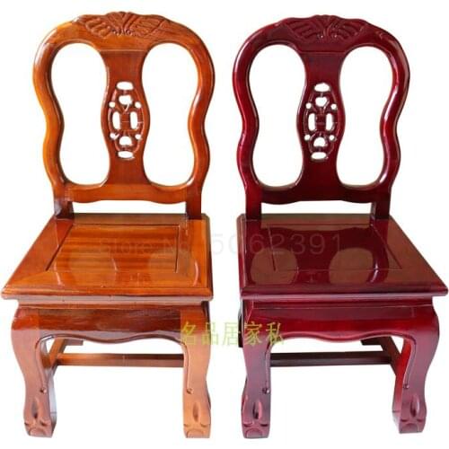 Solid wood small chair childrens chair home bench coffee table stool change shoes stool child bench wedding chair