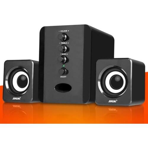 Mini Computer Speaker Notebook Speaker USB Wired Speakers Loudspeaker Home Theater System Music Stereo Speakers Subwoofer