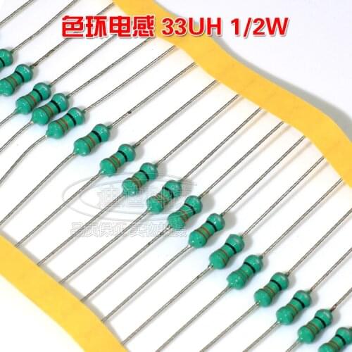 New Color Circle Inductor 0410 1/2W 33UH 330K Color Code Inductor