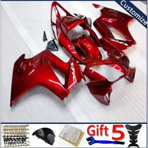 Body Kit motor panels For VFR800 2002 2003 2004 2005 2006 2007 2008 2009 2010 2011 2012 VFR 800 ABS plastic Fairing kit red