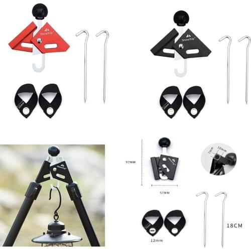 Tent Rod Connector Aluminum Alloy Adjustable Angle Holder Non-Slip Protection Cap Pyramid Tent Awning Rod Hook Thimble Joint
