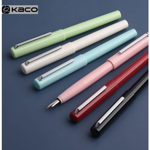 KACO MELLOW Fountain Pen Student Calligraphy Writing Pens For Office Stationery Business Simple Fountain Pens 2020 Newest