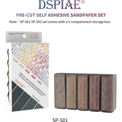 SP-S PRE-CUT SELF ADHESIVE SANDPAPER SET