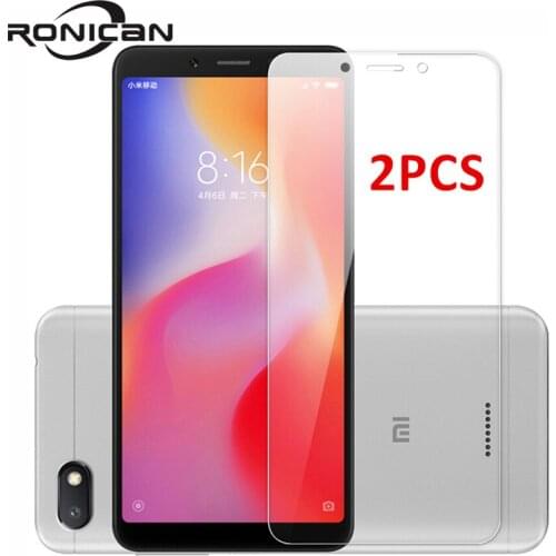 2Pcs For Glass Xiaomi Redmi 6 6A Screen Protector Tempered Glass For Xiaomi Redmi 6 Glass Redmi 6A Protective Phone Film Case