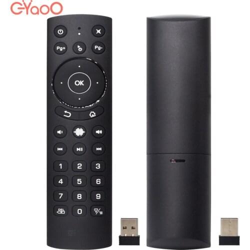 G20S PRO X96 MAX+ Backlit Wireless Air Mouse 2.4G Gyroscope IR Learning Google Assistant Voice Android TV BOX