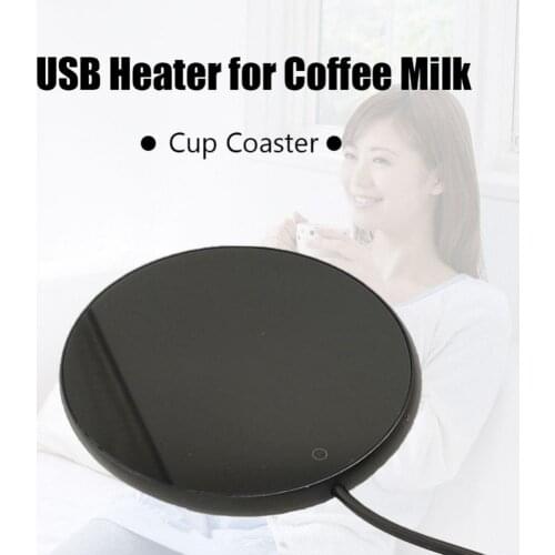 USB Warmer Cup-Pad Gadget Grain Coffee Tea Drink Coffee Mug Cup Warmer USB Electric Tea Warmer Drink Warmer Plate Office Gift