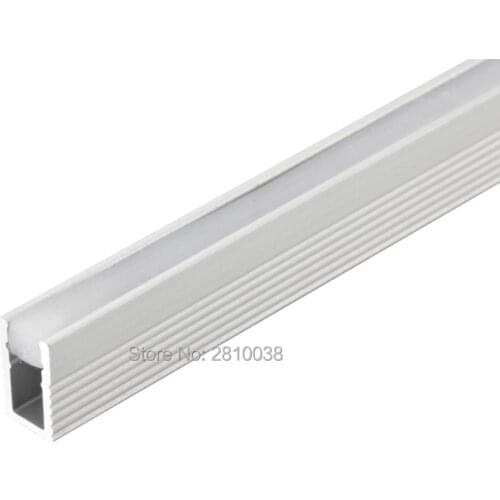 10 X 2M Sets/Lot linear U style led aluminum channel profile surface mounting led housing aluminium profile for wall lights