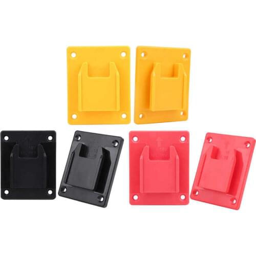 2pcs Power Tool Machine Bracket Electric Drill Stand Wall Shelf Fasteners Fits for M18 18V/ 20V Electric Drill