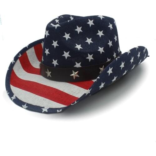 2020 Cowboy Hat Summer Straw Women Men Hollow Western Cowboy Hat Cowgirl hat