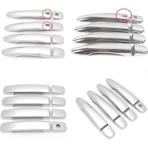 For Nissan Qashqai J10 J11 Chrome Door Handle Covers Chromium Styling accessories
