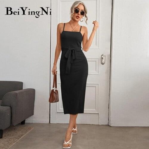 BEIYINGNI Loose Summer Dresses