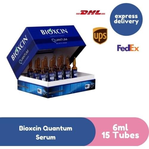 Bioxcin Quantum BIO-ACTIV Hair Serum for All Hair Types, 15 Tubes / 6ml / 1 Pack