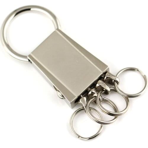 10pcs/lot waist hanged keychain key ring detachable key chain key holder high quality sleutelhanger chaveiro llaveros hombre