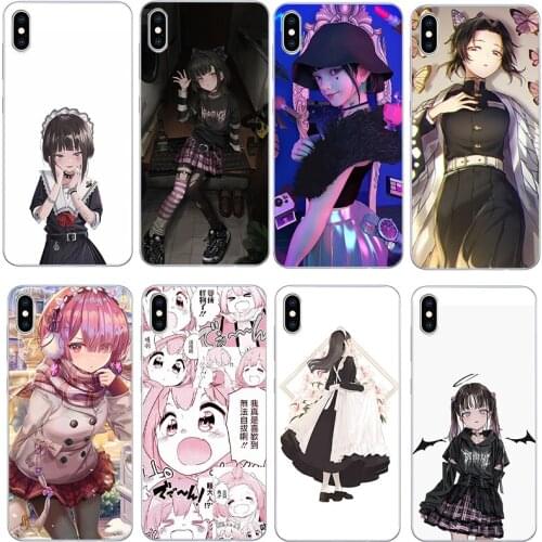 Maid phone case For iPhone 11 12 Pro Max X XS XR Xs Max Mini 6 6s 7 8 Plus Silica gel Cover