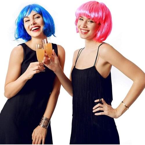 Bride to be Bachelorette hen Party Bridal Shower wedding decoration Maid Of Honor Bridesmaid Proposal gift wig Halloween costume