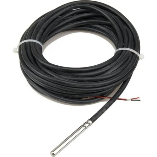 FTARP03 NTC 5m silica gel cable stainless steel waterproof probe 10K resistance RTD temperature sensor