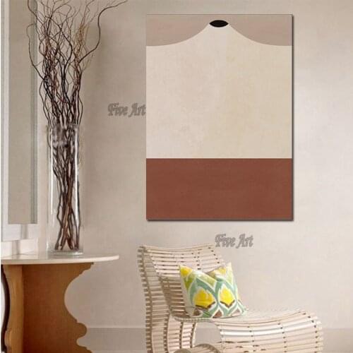 Unframed Painting Full Texture Contracted Design Oil Paintings Art Hand-painted Canvas Wall Art Pictures Artwork For Room Decor