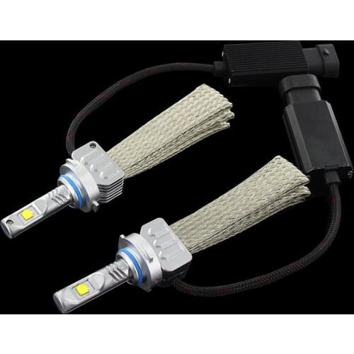 2PCS White H4 H7 H8 H9 H11 9005 HB3 9006 HB4 H10 H16JP 9012 HIR2 LED Bulb Car Headlight Kit 12000LM XHP50 Chips Lamp