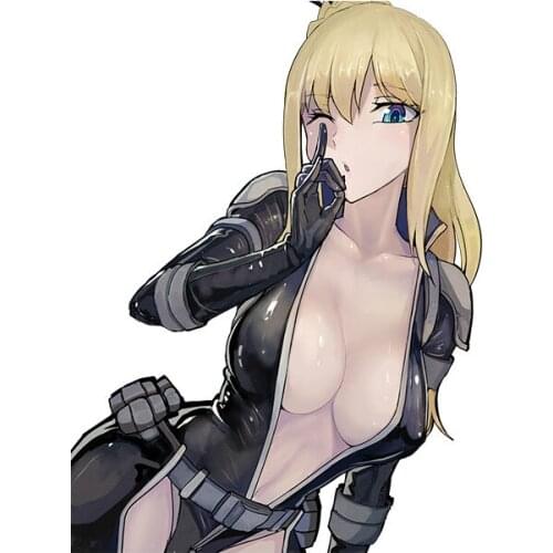 Hot Selling Car Sticker Sexy Beauty Bikini Girl Anime Graphics JDM Window Doors Decal Kk Car Styling Waterproof Accessories