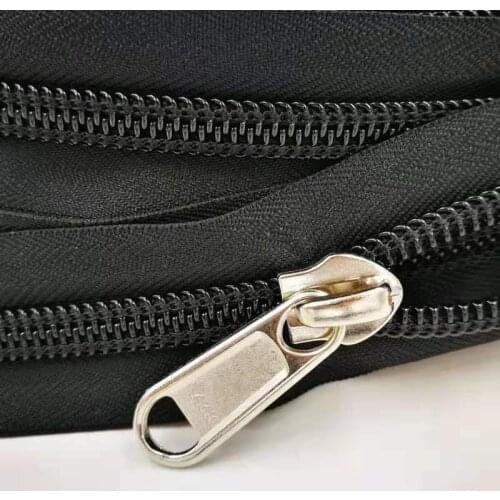 12 m /lot YKK zipper nylon loop zipper RC 10 is suitable for packing boxes, sleeping bags, backpacks, tents, sewing accessories