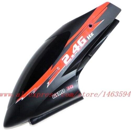 Wholesale UDI U12 U12A U7 U23 RC Helicopter Spare Parts Head Cover Canopy, nose Free Shipping