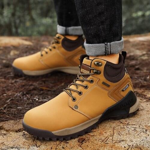 Casual mens leather hombre top fashion sneakers leisure winter shoe zapatos thick footwear Sneaker man flat high causal male de