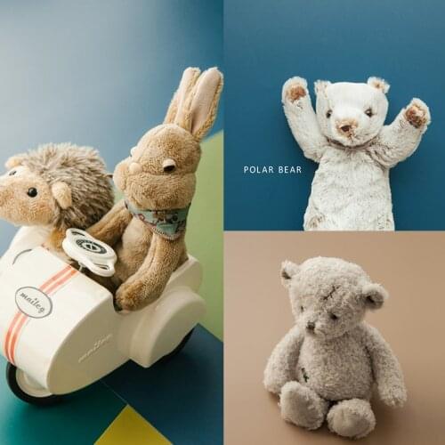 Newborn Photograph Props Handmade Dolls Cute Toy Rabbit teddy bear hedgehog Accessories Baby Photo Props Baby Gifts