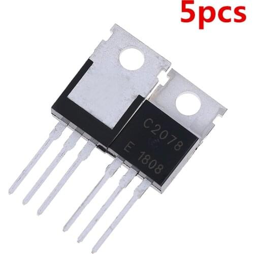 5Pcs/lot New Hot Sale RF/VHF/UHF Transistor TO-220 2SC2078 C2078 Instrument Parts Accessories