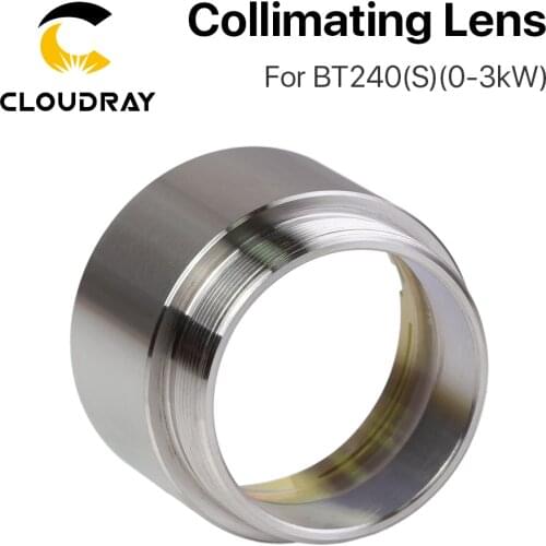 Cloudray BT240 Fiber Laser Focus Lens D30 F100 F125mm with Lens Holder for Raytools Laser Cutting Head BT240 BT240S 0-4KW