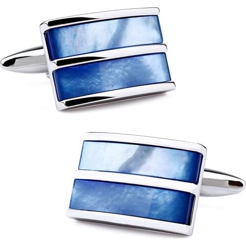 Fashion Accessories Mens Cufflinks Lawyer Jewelry with Mother Pearl Cuff Links For Men Dress Shirt