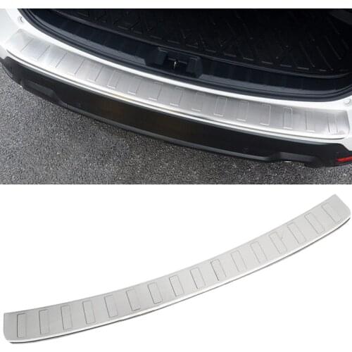 For Subaru Forester SK 2019 2020 Stainless Steel Outer Rear Bumper Protector Guard Plate Trim 1pcs Car Styling Accessories
