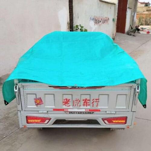 1pc 3*3m Green Garden Rain Sail Home Garden Thickened Rainproof Cloth Ultra light Waterproof Plastic Tarpaulin Customized Size