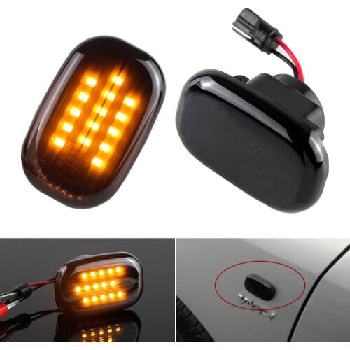 2Pcs Led Side Marker Turn Signal Light For Toyota Corolla E10 11 12 Celica T20 T23 Carina T19 MR 2 W20 30 Starlet EP90 91 Amber