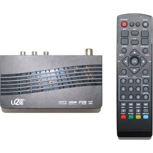 2C DVB-T Smart TV Box HDMI DVB-T2 T2 STB H.264 HD TV Digital Terrestrial Receiver DVB T/T2 Set-top Boxes Free TV