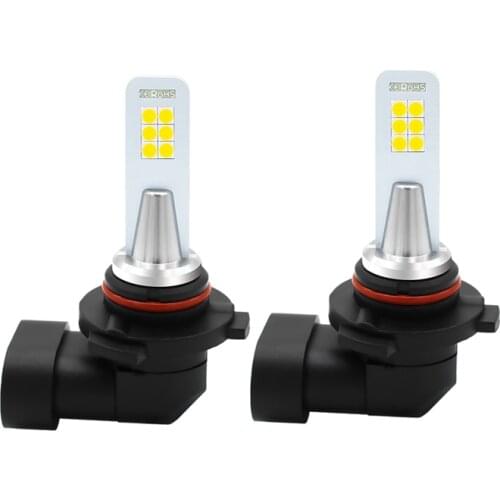 2x 9006 HB4 Led Fog Lamp Bulb Auto Car Motor Truck 12w 3030 12smd Driving Running Light DRL 12V 24V White 9006 led fog light