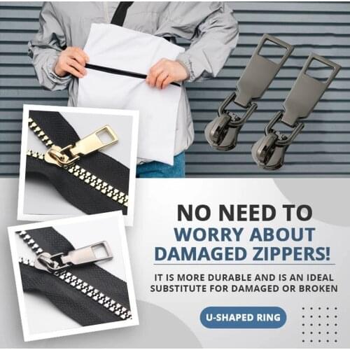 3/5/10 PCS Zipper Replacement Head Zipper Repair Kit Universal Instant Fix Replacement Zip Slider Tools For Zipper Accessories
