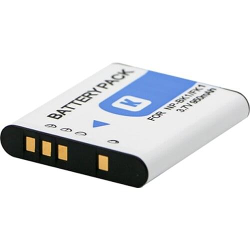 1pc NP-BK1 NP BK1 NPBK1 NP-FK1 NP FK1 NPFK1 3.7V 950mAh Camera Battery for Sony Cybershot DSC-S750 S780 S950 S980 W180 W190 W370