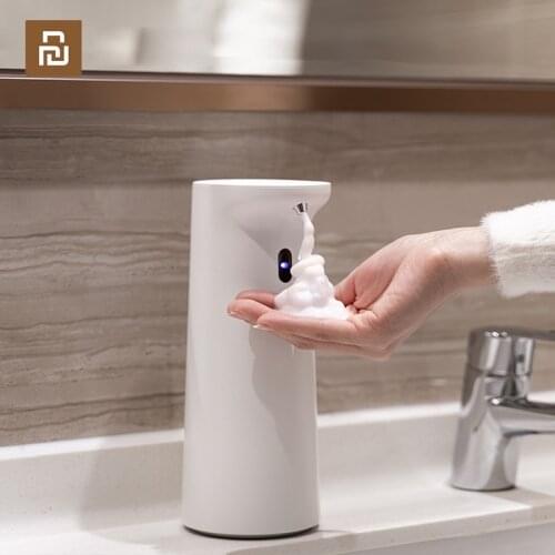 Xiaomi Hand Washing Automatic Induction Foam Soap Dispenser Infrared Smart Hand Sanitizer Machine for Bathroom Hotel Washroom