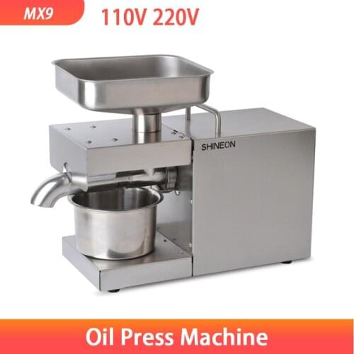 Automatic Oil Press Machine MX9 Household FLaxseed Oil Extractor Peanut Oil Press Cold Press Oil Machine 1500W