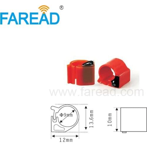Free shipping x100pcs LF transponder ABS 9mm EMID chip 125KHz tag Electronic RFID dove Bird Ring for racing pigeon
