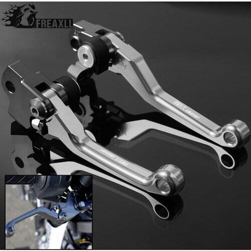 CNC Aluminum Motocross Motorcycle Brake Clutch Levers Pit Dirt Bike Pivot For Kawasaki KLX150BF KLX 150BF KLX150 BF 2016