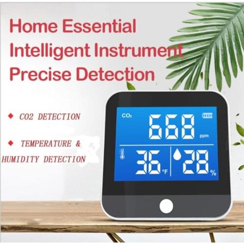 DM306C CO2 concentration detector carbon dioxide detection carbon dioxide sensor analyzer multifunctional air quality monitor