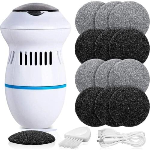 Electric Foot Grinder Electric Pedicure Tools Foot Care Tool Remover Absorbing Machine Dead Skin Callus Remover Foot Polisher